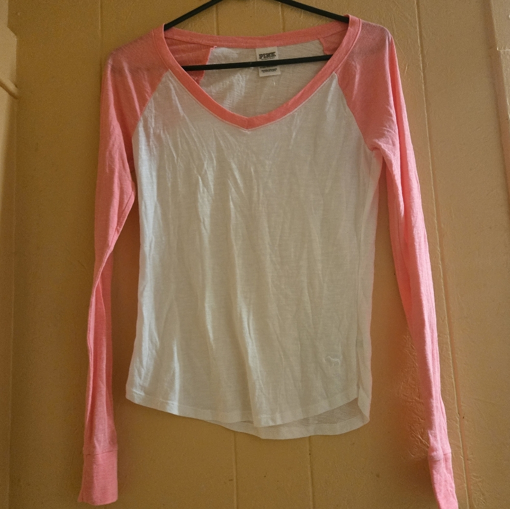Victoria's Secret PINK Baseball Tee XS